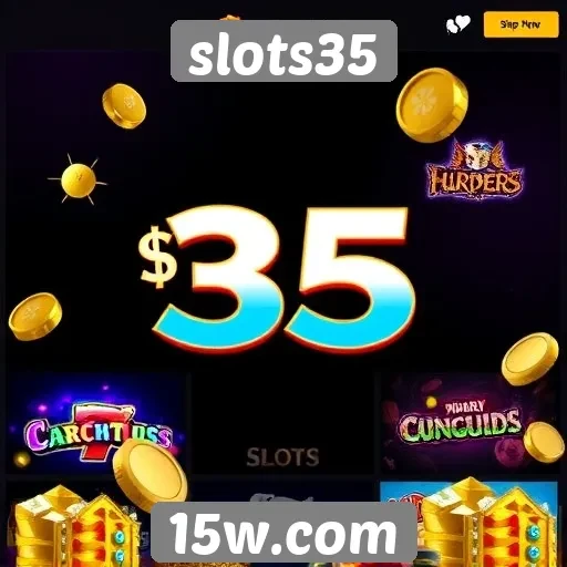 Variedade de jogos disponíveis na plataforma slots35
